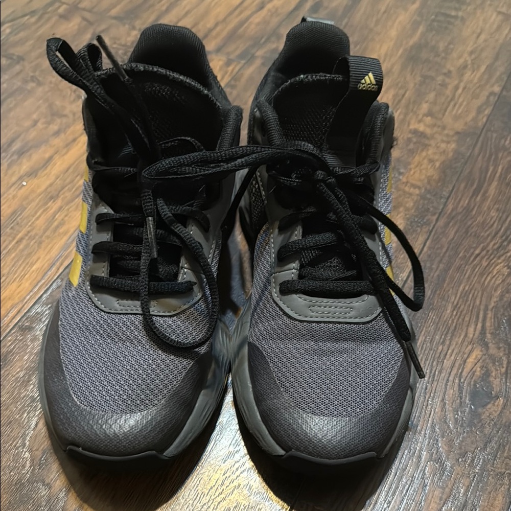 adidas Kids Sneakers - Black and Gold